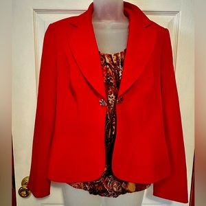 Cato red blazer